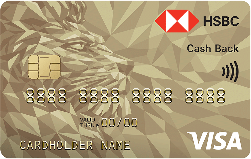 the visa cash back hsbc