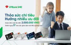 Hoàn tiền lên tới 2 triệu đồng cho chủ thẻ doanh nghiệp VPBiz