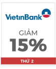 Giảm 15% Khi Thanh Toán Bằng Thẻ Quốc Tế ViettinBank Trên Shoppe