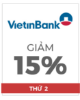 Giảm 15% Khi Thanh Toán Bằng Thẻ Quốc Tế ViettinBank Trên Shoppe