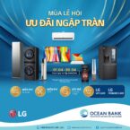 OceanBankchiết khấu lên đến 50% các sản phẩm LG