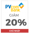 Thẻ quốc tế PVcombank  giảm 20% khi thanh toán trên Shopee