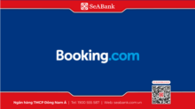 Chủ thẻ Visa SeABank được hoàn tiền 6% – 10% khi đặt chỗ tại Booking.com