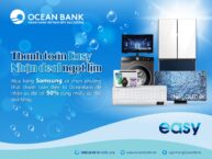 Giảm 50% sản phẩm di động Samsung khi thanh toán bằng OceanBank