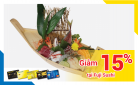 Fuji Sushi giảm đến 15% cho chủ thẻ Nam Á Bank