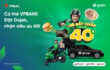 Tận hưởng ưu đãi giảm đến 40K tại Gojek dành cho chủ thẻ tín dụng VPBank