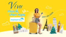 Mytour giảm đến 500.000 đồng trên tổng hóa đơn khi thanh toán bằng thẻ Nam Á Bank