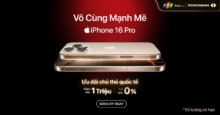 Ưu đãi dành cho chủ thẻ Techcombank khi mua iPhone16 tại hệ thống cửa hàng FPTshop