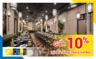 Nhà Hàng Opera Garden giảm đến 10% cho chủ thẻ Nam Á Bank