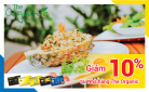 Nhà Hàng The Organic giảm đến 10% cho chủ thẻ Nam Á Bank