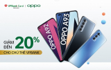 OPPO giảm đến 20% khi thanh toán bằng thẻ VPBank