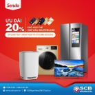 Sendo giảm 20% cho chủ thẻ SCB