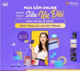 Ưu đãi Thẻ tín dụng quốc tế TPBank cùng Tiki