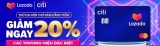 Ưu đãi Thẻ tín dụng Lazada Citi Platinum cùng Lazada