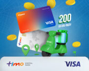 Hoàn tiền 200 giao dịch Grab mỗi ngày với thẻ Timo Visa