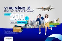 Chương trình ưu đãi du lịch giảm đến 200k dành cho chủ thẻ tín dụng JCB Bản Việt tại Traveloka