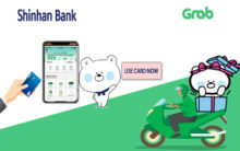 Quẹt thẻ Shinhan nhận ngay mã Grab