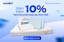 Giảm 10% tại Vua Nệm dành cho chủ thẻ ACB JCB