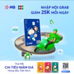 Di chuyển tiện lợi – giảm ngay 25K khi đặt xe tại Grab bằng thẻ MB JCB