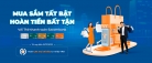 Mua sắm tất bật – hoàn tiền bất tận với thẻ thanh toán Sacombank