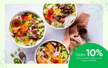 Salad Stop: Giảm 10% cho chủ thẻ VPBank