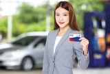 Vietcombank ra mắt thẻ trả trước xăng dầu