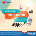 Đầu tuần hứng khởi cùng SCB và Lazada