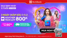 ƯU ĐÃI  lên đến 150.000đ tại LAZADA khi thanh toán bằng thẻ  Visa SeABank