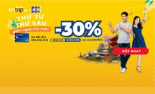 VNtrip Giảm 30% dành cho chủ thẻ ACB JCB khi đặt phòng khách sạn nội địa