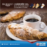 Brodard Bakery giảm đến 10% cho chủ thẻ SCB