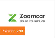 Giảm 120.000 VND khi thanh toán bằng thẻ VIB trên Zoomcar