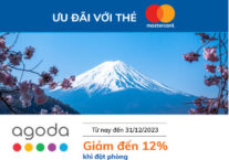 Agoda giảm 12% khi đặt phòng với thẻ World Mastercard