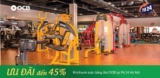 Ưu đãi 45% khi thanh toán bằng thẻ OCB tại Fit 24 Hà Nội